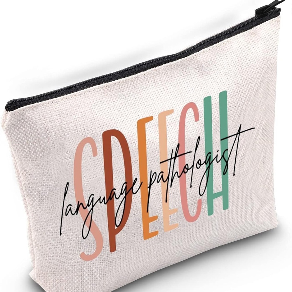 Speech Language Pathologist Cosmetic/ Makeup Bag